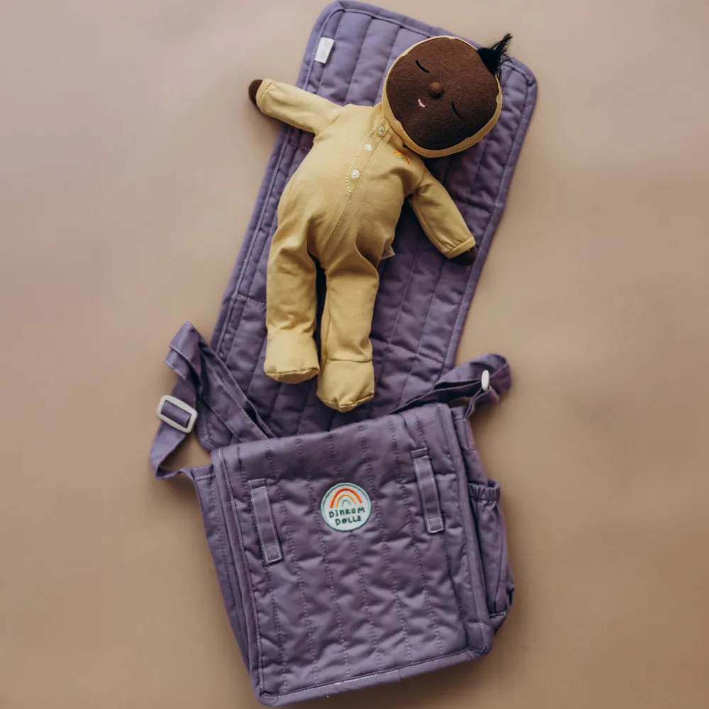 Olli Ella Carrie Convertible Changing Set - Lavender Best