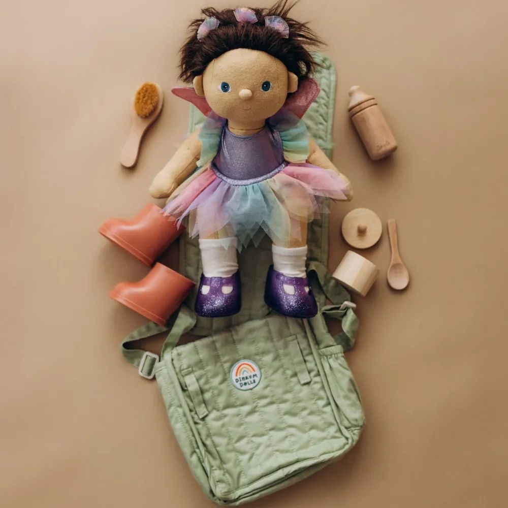 Olli Ella Carrie Convertible Changing Set - Sage New