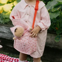 Olli Ella Carrie Convertible Changing Set - Strawberry Best