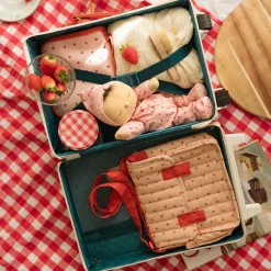 Olli Ella Carrie Convertible Changing Set - Strawberry Best
