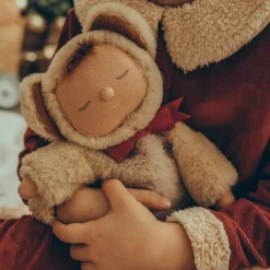 Olli Ella Cozy Dinkums - Teddy - Crumble Clearance