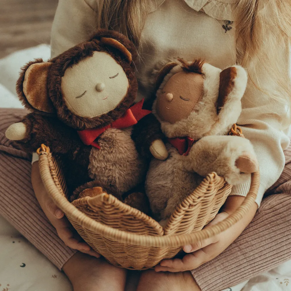 Olli Ella Cozy Dinkums - Teddy - Twiggy New