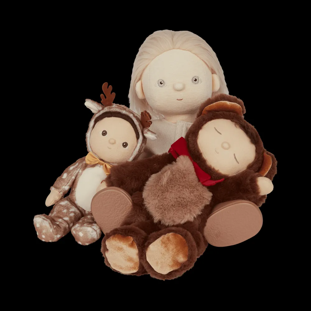 Olli Ella Cozy Dinkums - Teddy - Twiggy New