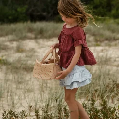 Olli Ella Dinkum Dolls Carry Cot - Gumdrop Hot