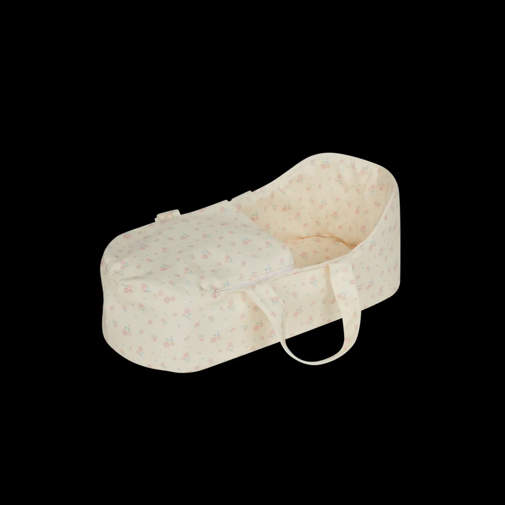 Olli Ella Dinkum Dolls Carry Cot - Pansy