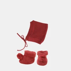 Olli Ella Dinkum Dolls Knit Set - Plum Outlet