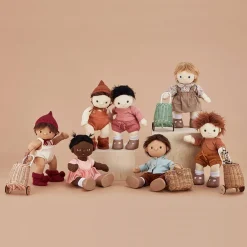 Olli Ella Dinkum Dolls Knit Set - Plum Outlet