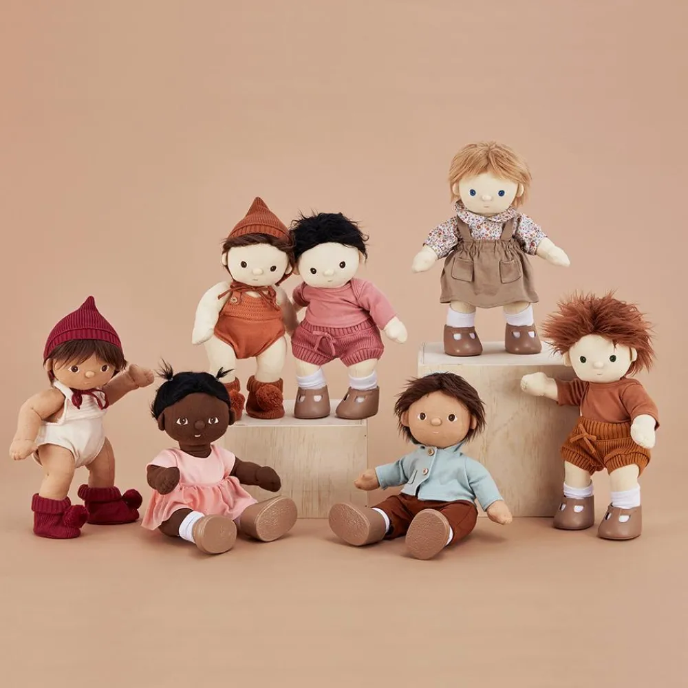Olli Ella Dinkum Dolls Knit Set - Umber Best