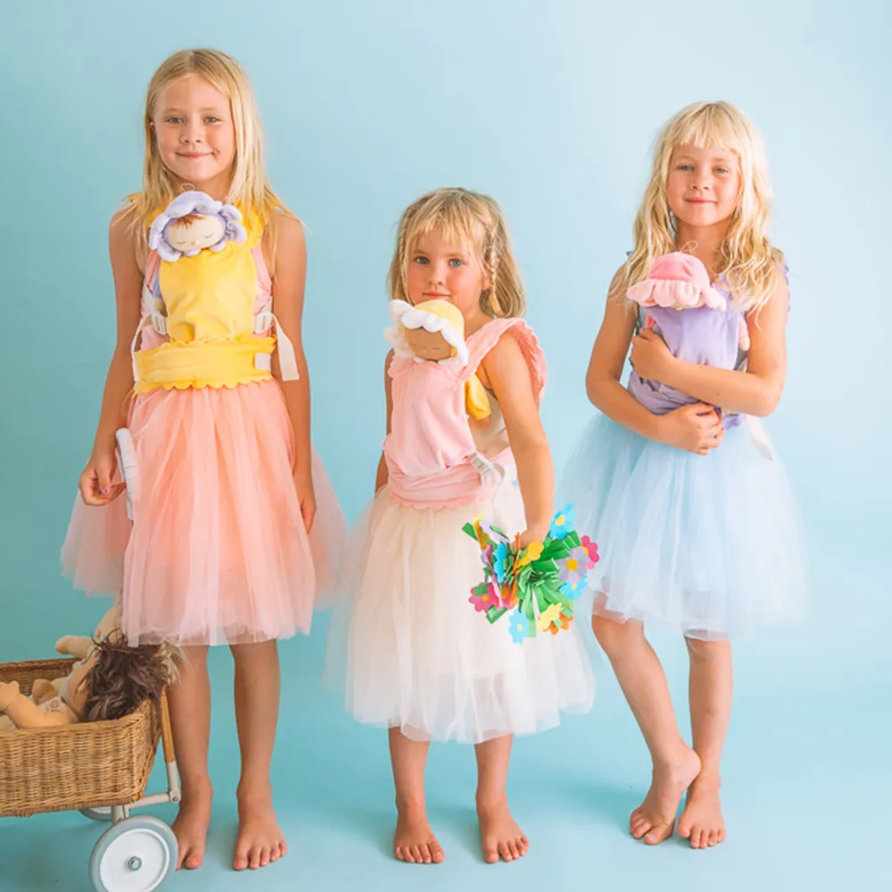 Olli Ella Dinkum Dolls Petal Carrier - Buttercup Online