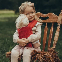 Olli Ella Dinkum Dolls Petal Carrier - Red Discount