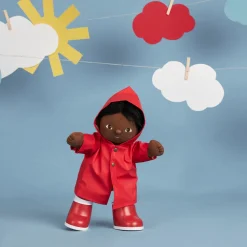 Olli Ella Dinkum Dolls Rainy Play Set - Red Clearance