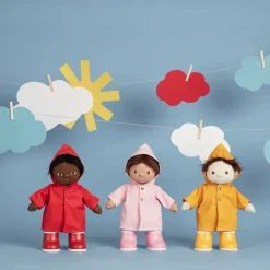 Olli Ella Dinkum Dolls Rainy Play Set - Yellow