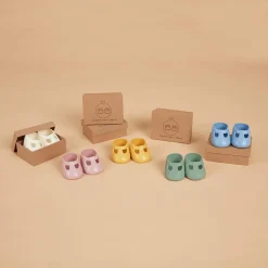 Olli Ella Dinkum Dolls Shoes - Corn Yellow Best
