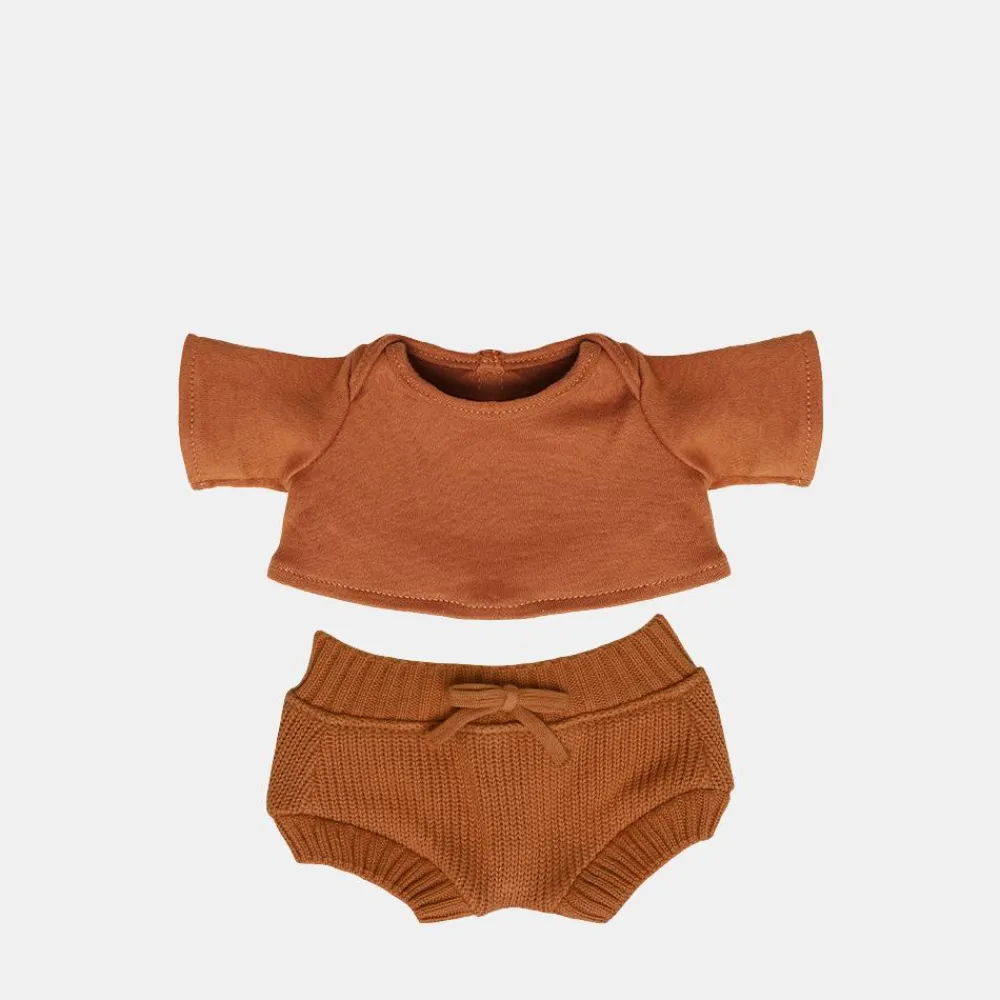 Olli Ella Dinkum Dolls Snuggly Set - Toffee Discount