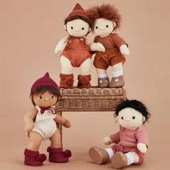 Olli Ella Dinkum Dolls Snuggly Set - Toffee Discount
