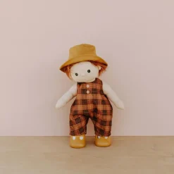 Olli Ella Dinkum Dolls Travel Togs - Apricot New