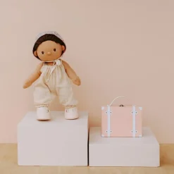 Olli Ella Dinkum Dolls Travel Togs - Blush Hot