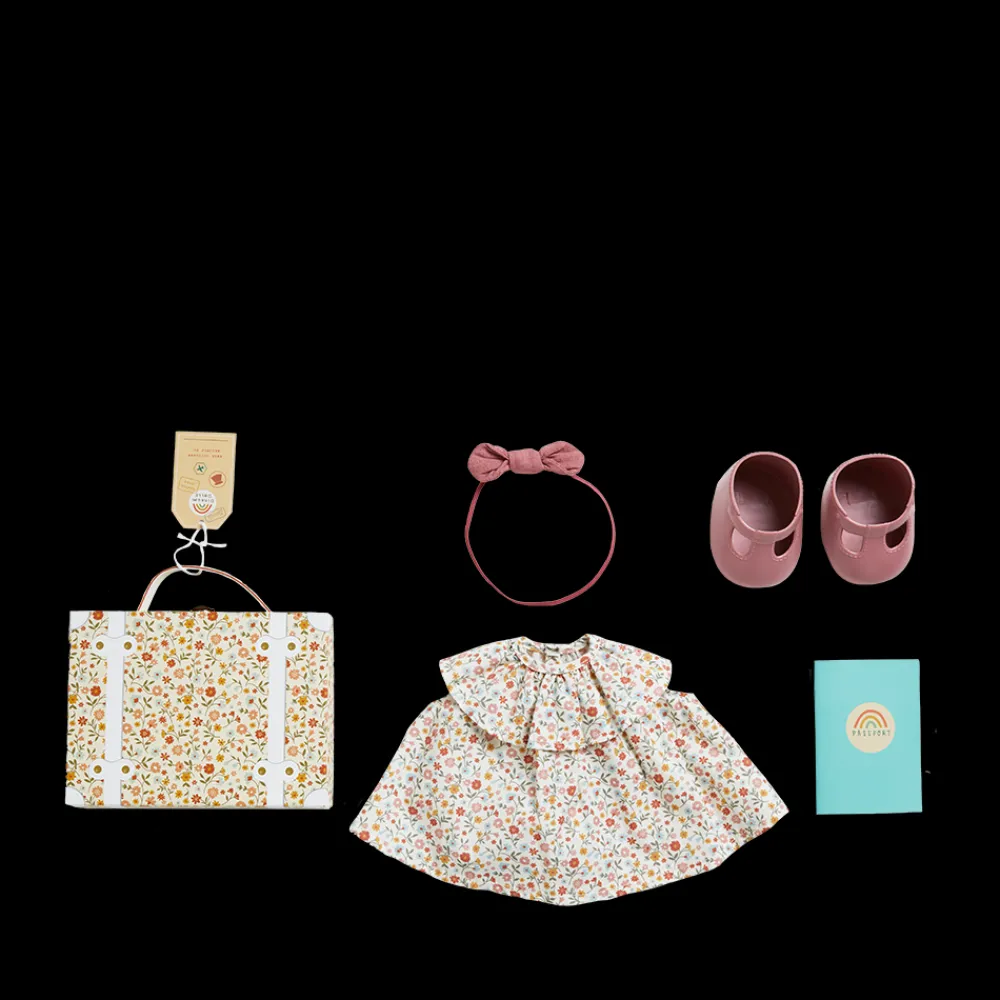 Olli Ella Dinkum Dolls Travel Togs - Prairie Floral