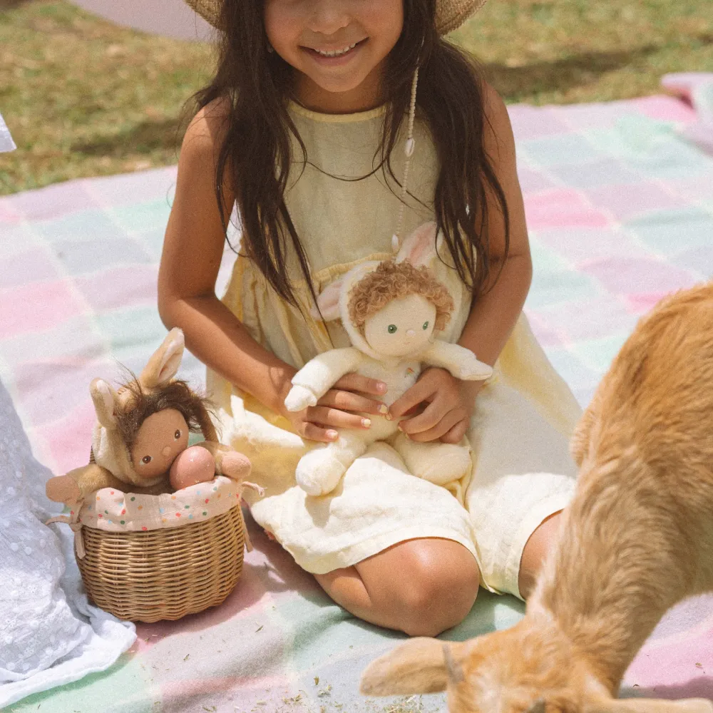 Olli Ella Dinky Dinkums Fluffle Family - Babbit Bunny Best