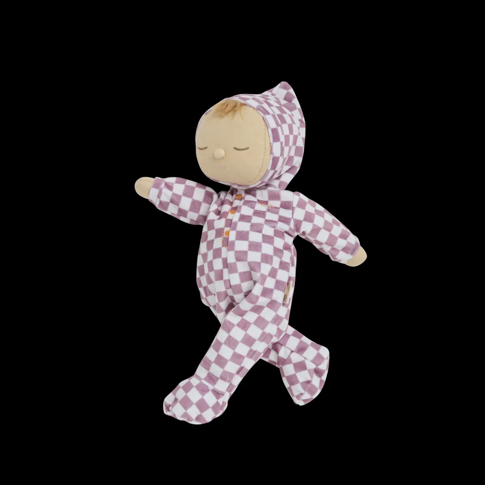 Olli Ella Dozy Dinkums - Plum Check Discount