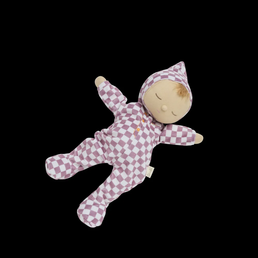 Olli Ella Dozy Dinkums - Plum Check Discount