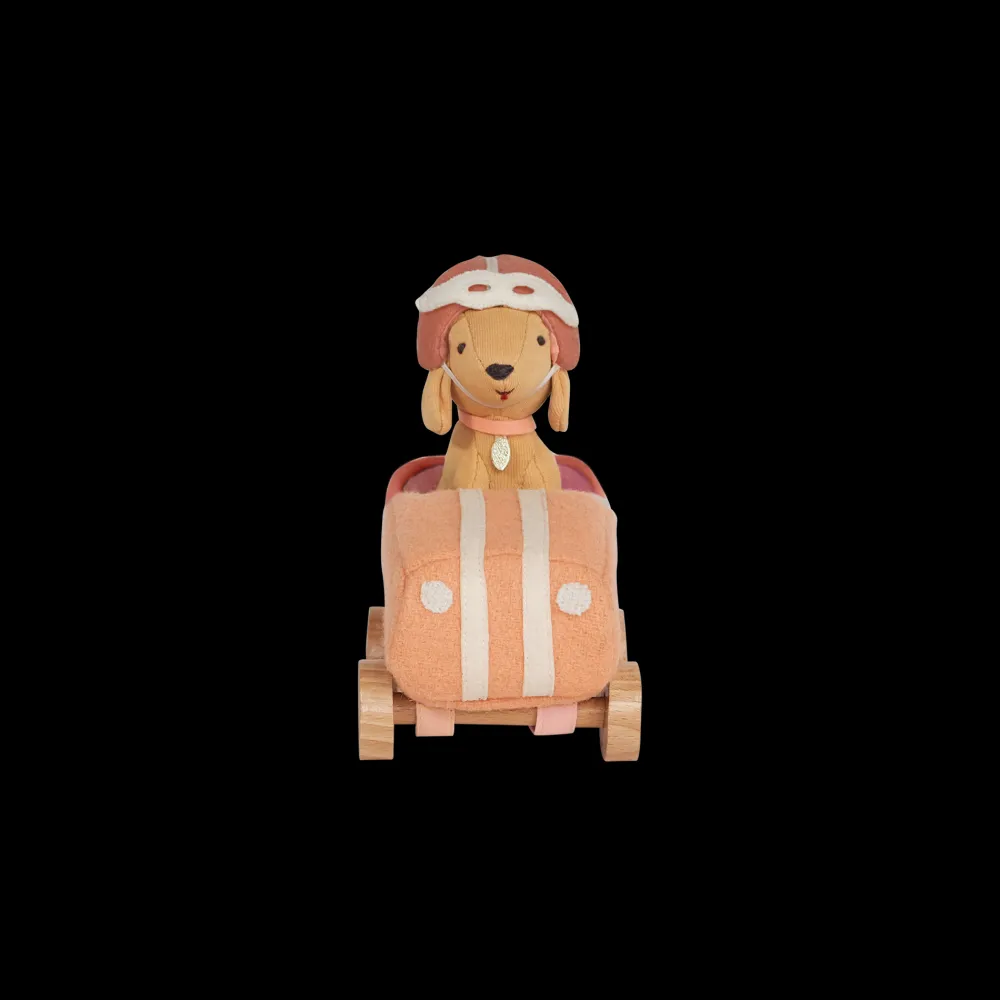 Olli Ella Holdie Dog-Go - Racer Girl - Pink Discount