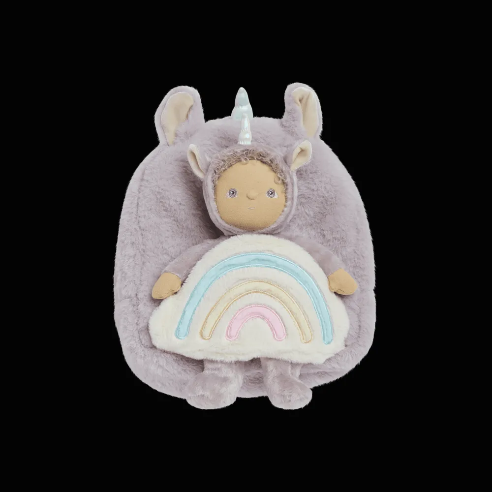 Olli Ella Hopalong Unicorn Backpack - Lilac Sale