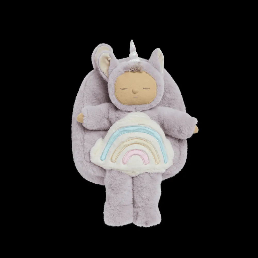 Olli Ella Hopalong Unicorn Backpack - Lilac Sale
