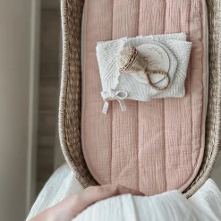 Olli Ella Luxe Organic Cotton Liner - Rose Discount