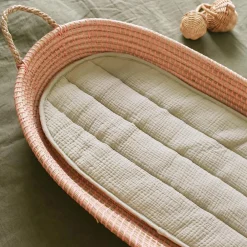 Olli Ella Luxe Organic Cotton Liner - Seafoam Best