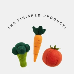 Olli Ella Make Your Own Felt Kit - Vegetables Outlet