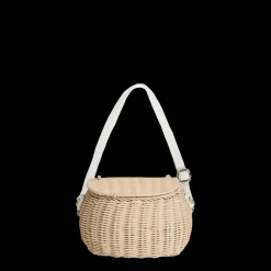 Olli Ella Mini Chari Rattan Bag - Straw New