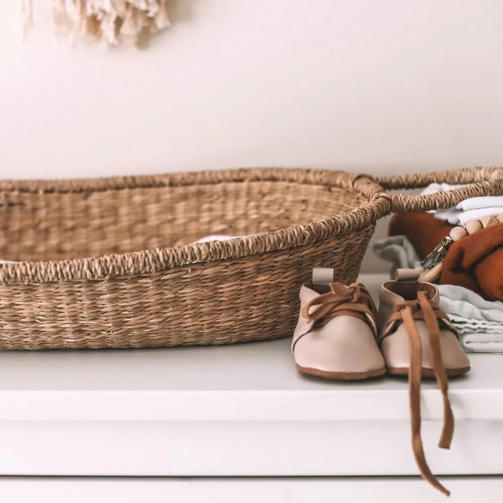Olli Ella Nyla Seagrass Changing Basket Best