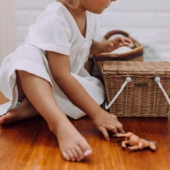Olli Ella Piki Rattan Basket - Natural Best
