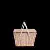Olli Ella Piki Rattan Basket - Rose Clearance