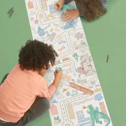 Olli Ella Playpa Paper - Monsters Take Over the City New