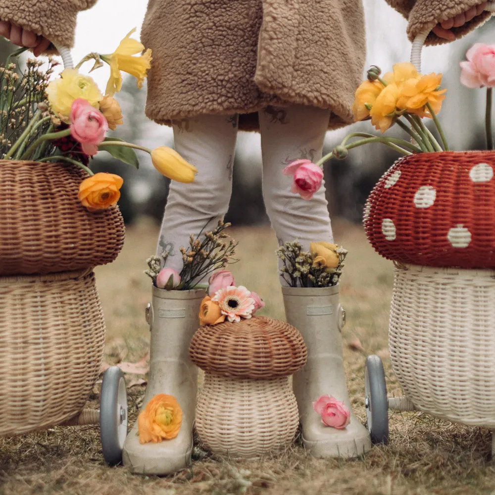 Olli Ella Porcini Basket Outlet