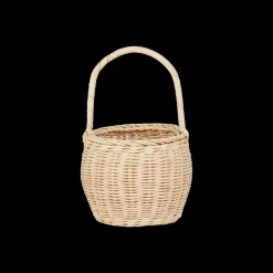 Olli Ella Rattan Big Berry Basket - Straw Clearance
