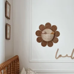 Olli Ella Rattan Daisy Wall Basket Sale