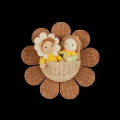 Olli Ella Rattan Daisy Wall Basket Sale