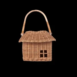Olli Ella Rattan Hutch Small Basket New