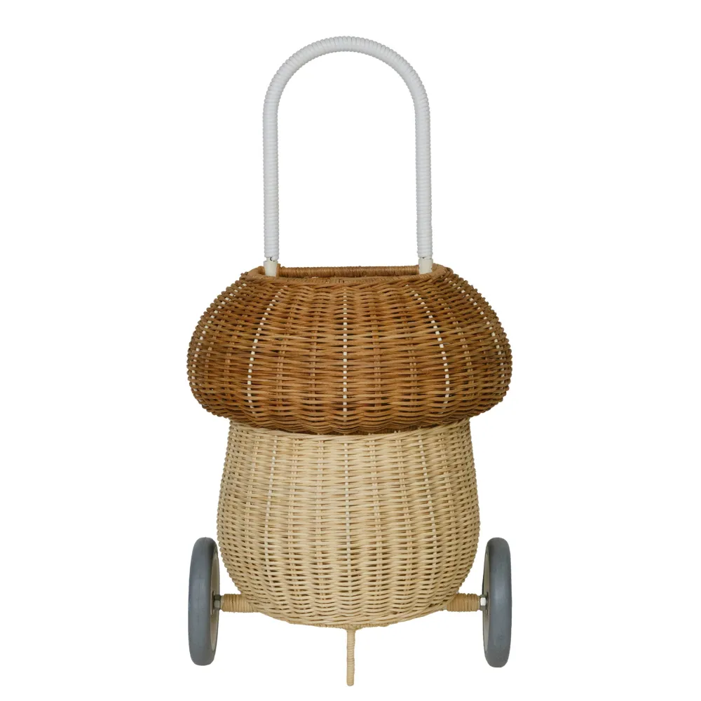 Olli Ella Rattan Mushroom Luggy - Natural Sale