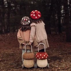 Olli Ella Rattan Mushroom Luggy - Natural Sale