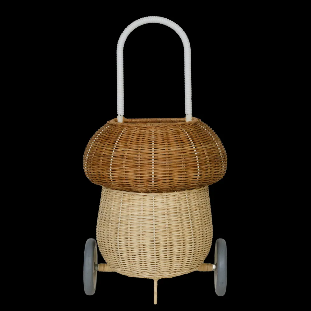 Olli Ella Rattan Mushroom Luggy - Natural Sale