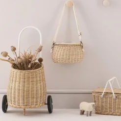Olli Ella Rattan Original Luggy - Straw Online