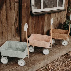 Olli Ella Rattan Wonder Wagon - Natural Sale