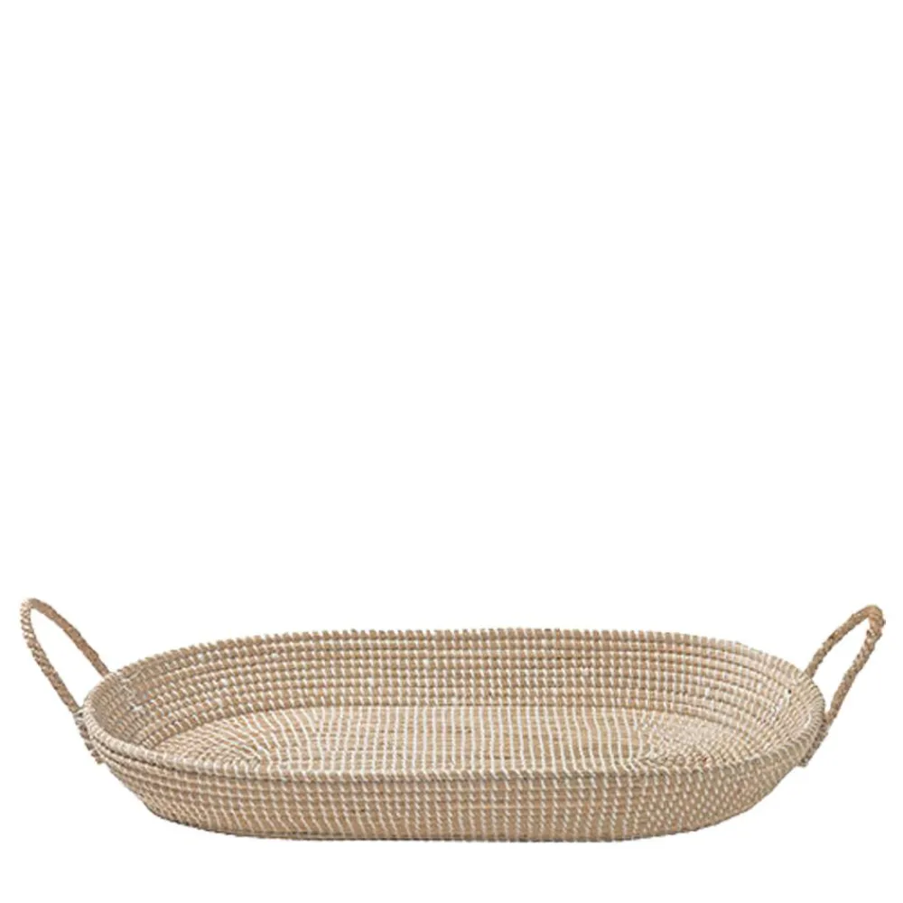 Olli Ella Reva Seagrass Changing Basket - Natural Online