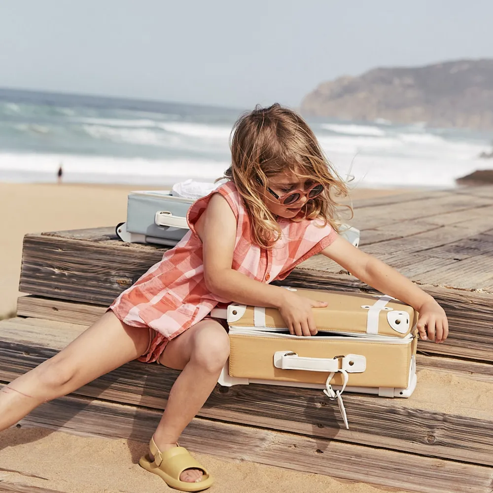 Olli Ella See-Ya Suitcase - Butterscotch Best