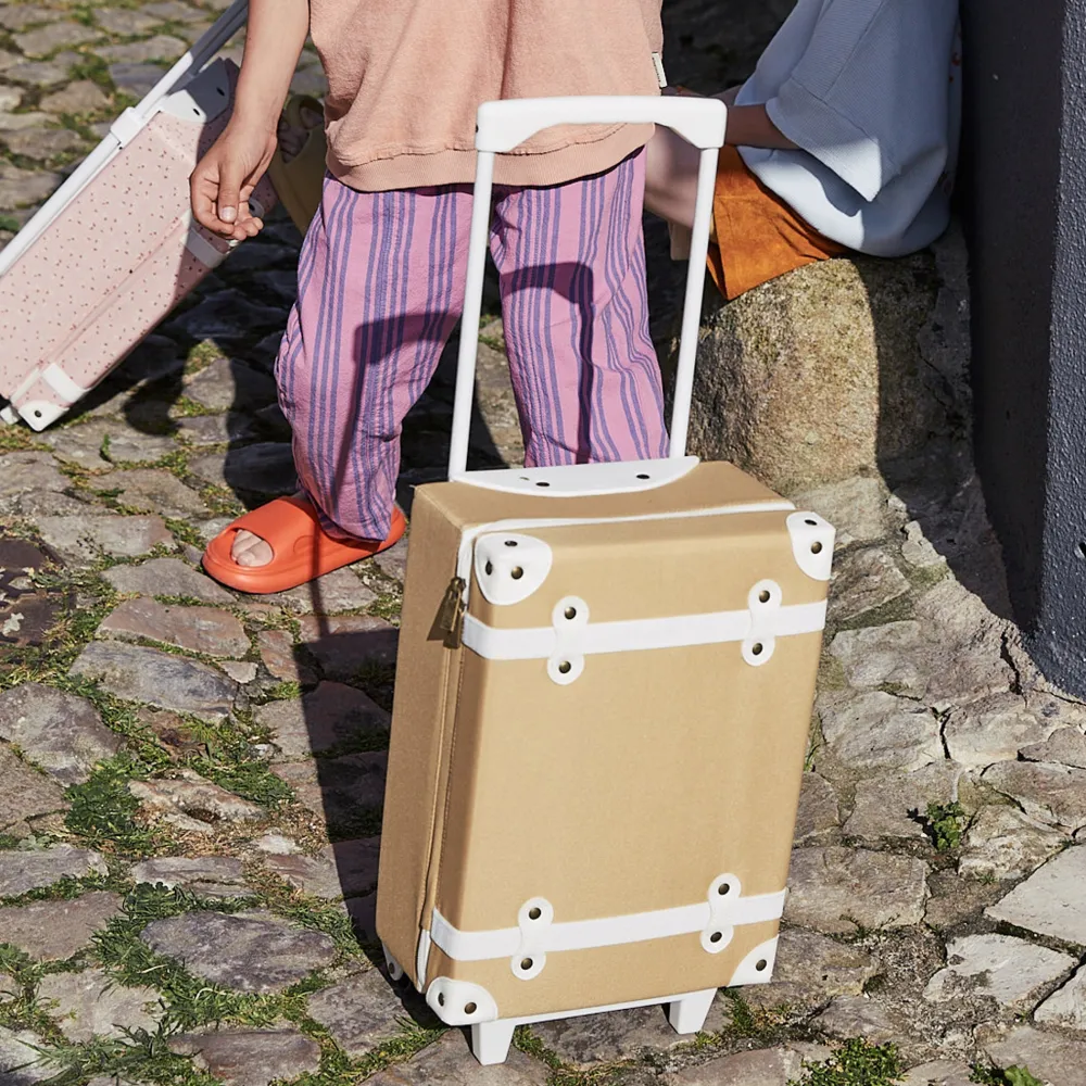 Olli Ella See-Ya Suitcase - Butterscotch Best