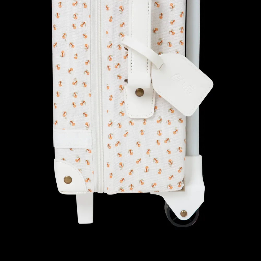 Olli Ella See-Ya Suitcase - Leafed Mushroom Best
